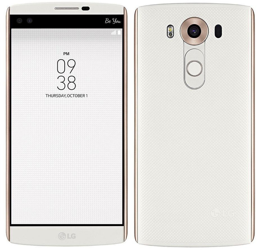 LG V10 32GB LTE Smartphone White