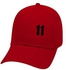 Chrysolite Designs 11 Baseball Cap - Red