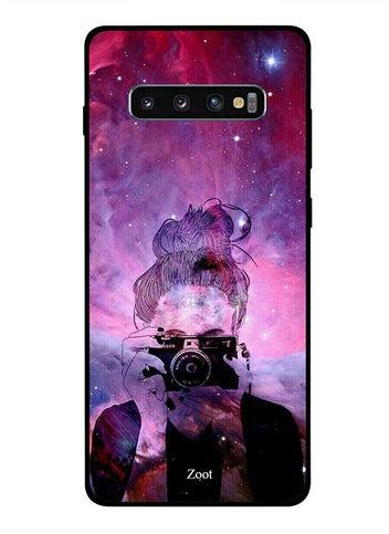 Protective Case Cover For Samsung Galaxy S10 Plus Multicolour