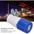 Waterproof socket, blue industrial socket for outdoor use HR-223 (female)