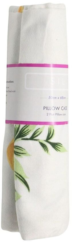 PILLOW CASES 2PC ASSORTED