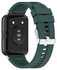 Band For Huawei Watch Fit 2 Tire Tread Watch Band Dark Green