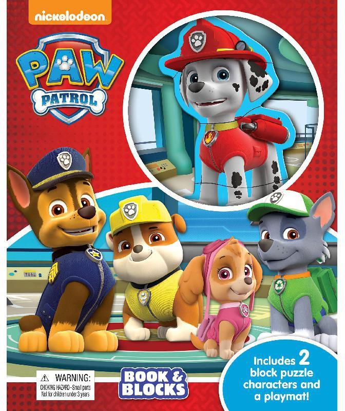 Nickelodeon PAW Patrol: Book & Blocks - Activity Book