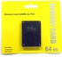 64 MB Memory Card For PlayStation 2 PS2 (Retail Package)