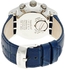 Swatch YOS449 Leather Watch - Blue