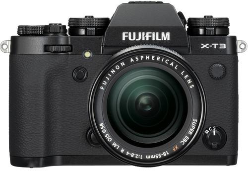 FUJIFILM X-T3 Mirrorless Camera with 18-55mm Lens (Black)