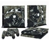 3-Piece Death Styles Printed Gaming Console And Controller Skin Stickers Set For Sony PlayStation 4