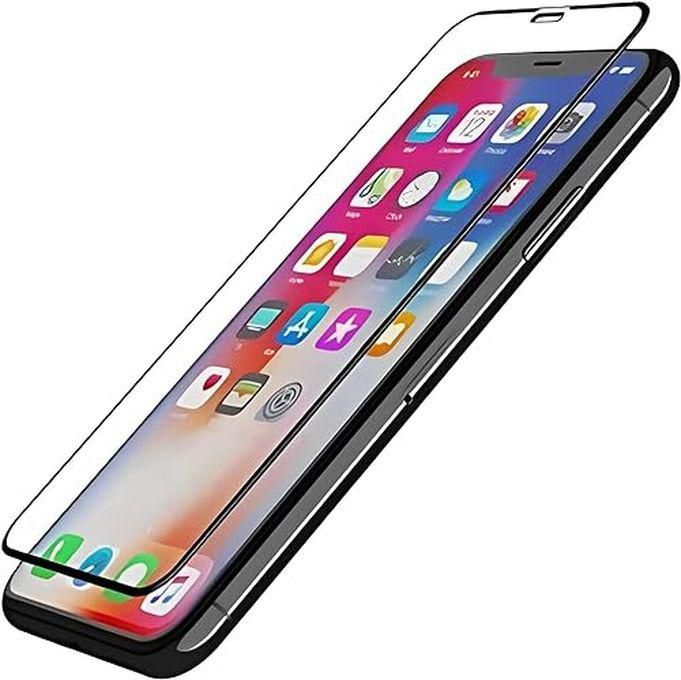 9D Full Cover Screen Film For iPhone X/iPhone XS 5.8 inch Tempered Glass Protective WITH BLACK Frame used Safety packing box