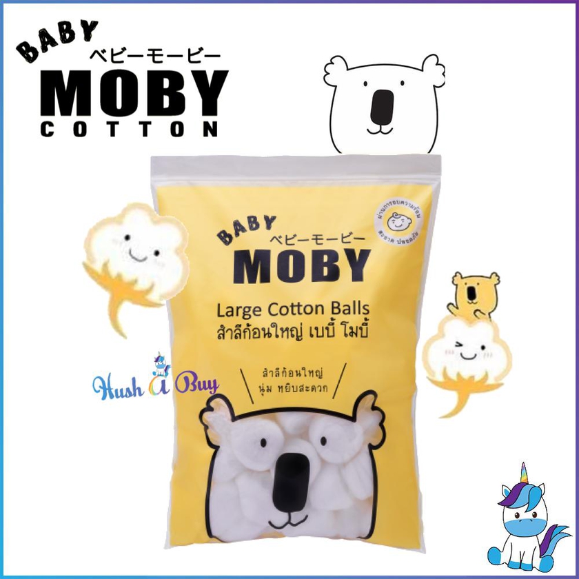 Baby Moby Large Cotton Balls 100g
