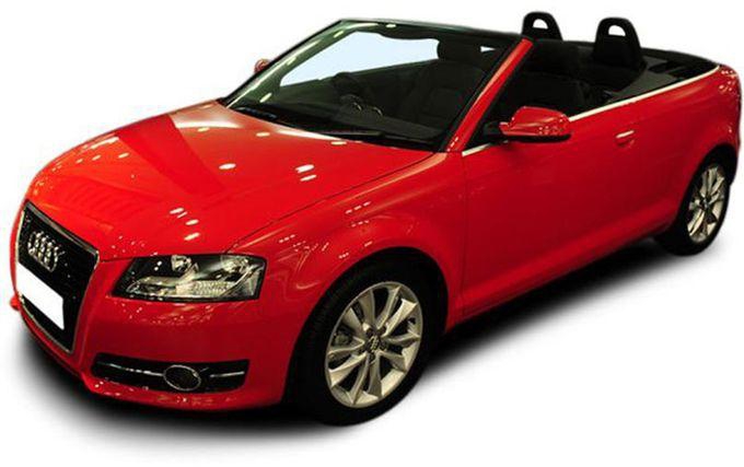 Audi Cabriolet 1.12 Large Size - Red
