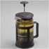 ماكينة صنع القهوة بالضغط الفرنسي زجاجية من الفولاذ المقاوم للصدأ بسعه ٦٠٠ مل.