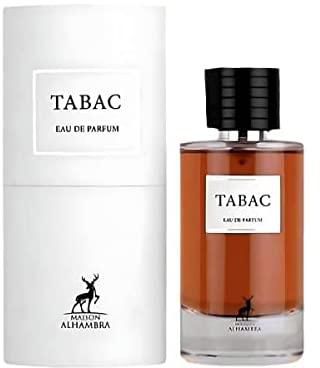 ALHAMBRA EXCLUSIF TABAC EAU DE PARFUM 100ml | LUXURY LONG LASTING FRAGRANCE | PREMIUM IMPORTED FRAGRANCE SCENT FOR MEN AND WOMEN | PERFUME GIFT SET | ALL OCCASION (Pack of 1)