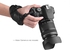 Leather Camera Padded Wrist Grip Strap Camera Accessory for Canon/ Nikon/ Sony/ Olympus Pentax/ Fujifilm/ DSLR,D6041,Black