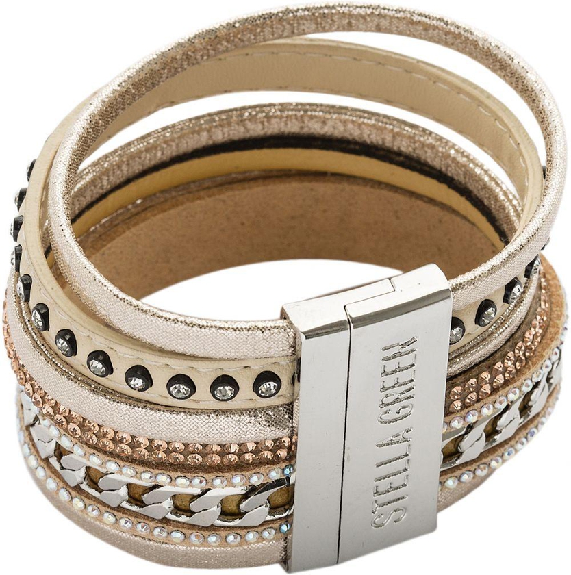 Bracelet for women by stella green,gold-280060go