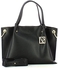 A|X Armani Exchange womens Zip Top Shopping Bag Tote bag