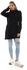 Andora Cowl Neck Slip On Black Sweatshirt
