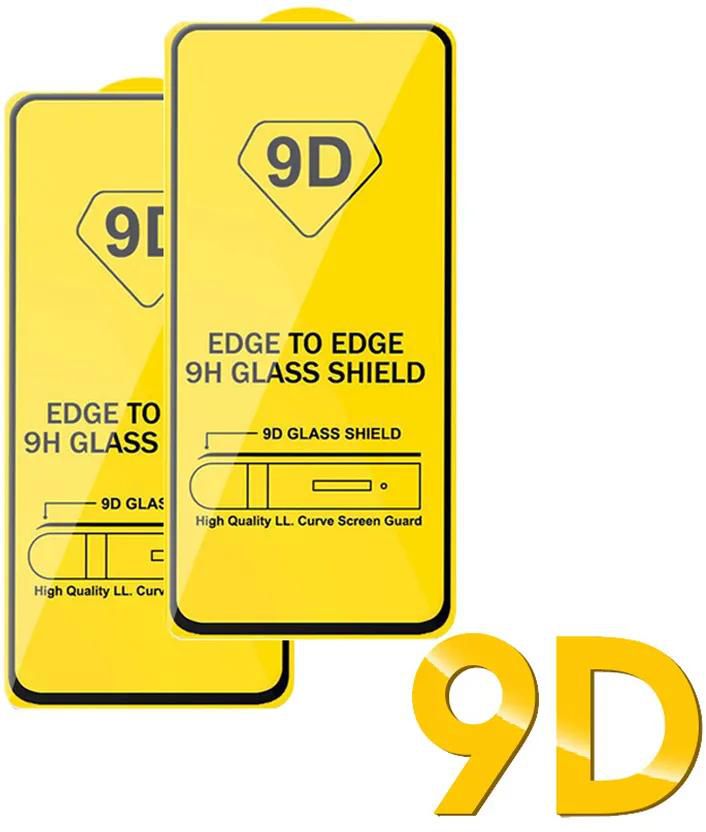 [2 Pieces] for Xiaomi Redmi Note 12 11 10 9 Pro 11S 10S 9S [9D Full Glue Cover] Tempered Glass Screen Protector, 9H Hardness Anti-Scratch No Bubble Tempered Glass Protective Film