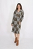 Ricci Casual Patterned Short Dress For Woman