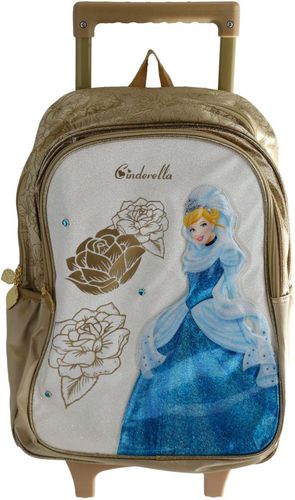 المؤشر تقني حار  School Trolley Bagpack For Girls - Cinderella, 16 Inch, Gold, PHDG061008  price from souq in Saudi Arabia - Yaoota!