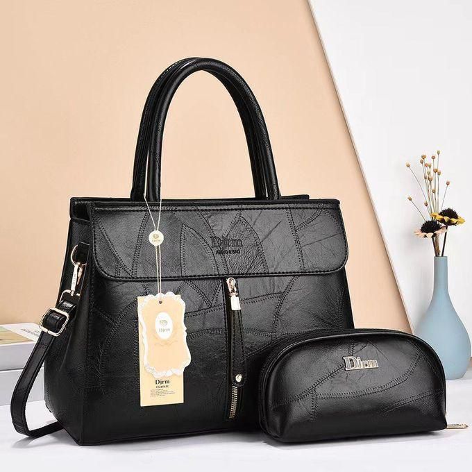 Fashion & Bag 2 in 1 Official Ladies Leather women handbag