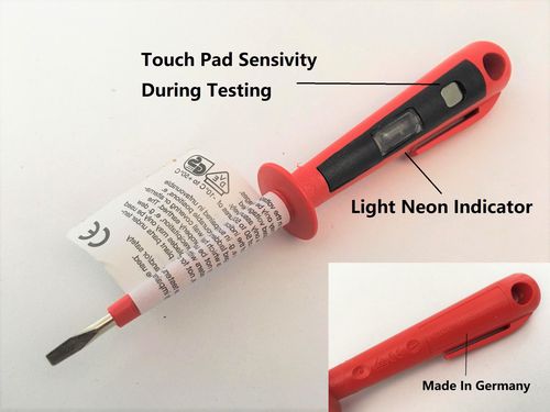 Homewaremart Germany Original Quality Test Pen For Electricity , Short Circuit  (As Picture)