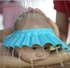 كاب استحمام ناعم قابل للتعديل وامن لحماية العينين والاذنين من الشامبو للطفل البيبي، قطعة واحدة (ازرق)