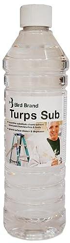 Bird Brand Turpentine Substitute Solvent Cleaner 750ml