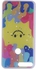 HUAWEI Y7 2018 / HONOR 7C - Smiley Face Multicolor Silicone Cover With Stars And Glitter
