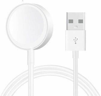 Usb Wireless Magnetic Charging Cable For Apple Smart Watch White