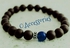 O Accessories Bracelet Black Of Onyx Stones _one Stone Dark Blue