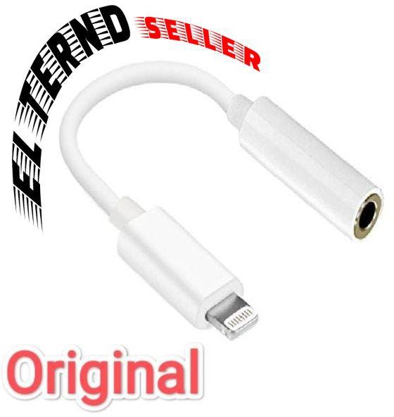 Jack Adapter From (Iphone) To Headphone (3.5 Mm) Original