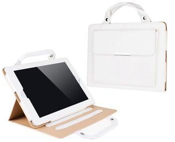 Carrying Case For Apple iPad 2/3/4 White