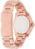 Fossil Riley Mini Women's Rose Gold Dial Stainless Steel Band Watch - ES2889