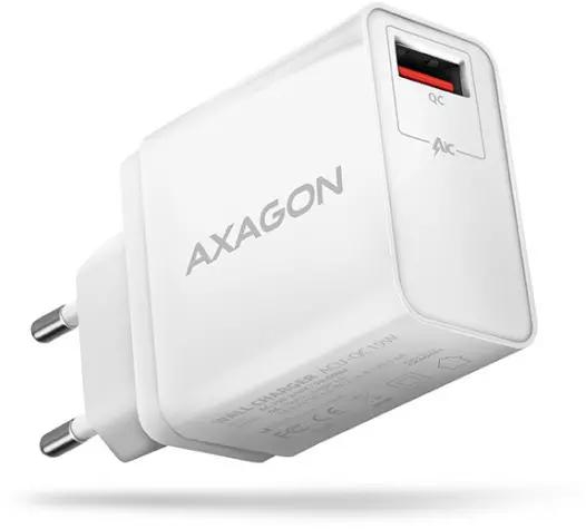 AXAGON ACU-QC19W, QC network charger 19W, 1x USB-A port, QC3.0/AFC/FCP/SMART, white | Gear-up.me