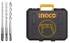 Get Ingco Rgh6528 Hammer Drill, 650 Watt - Black Yellow with best offers | Raneen.com