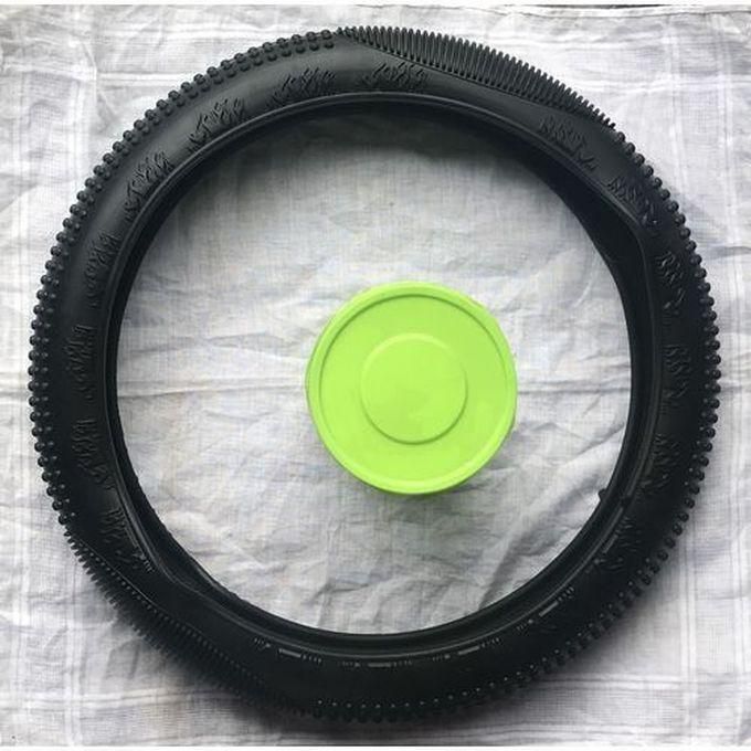 Car Silicon Steering Cover Black Universal