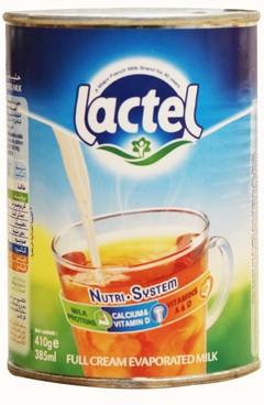 Lactel Full Cream Evaporated Milk 410 G
