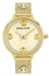 Police Socotra Women's Analogue Quartz Watch with Gold Plated Dial and Gold Plated Stainless Steel Bracelet - PL.16031MSG-22MM
