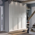 GRIMO Pair of sliding doors - white 200x236 cm