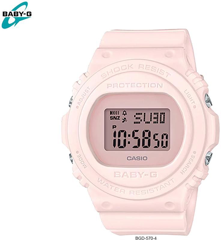 Casio Baby-G BGD-570 Digital Watches 100% Original & New (2 Colors)