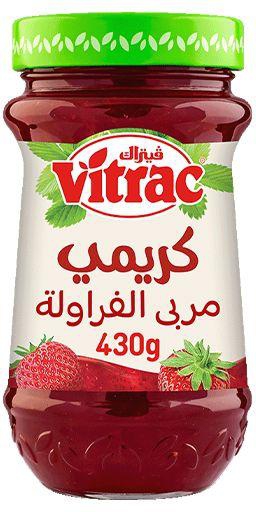 Vitrac Creamy Strawberry Jam - 430g
