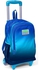 Coral High Kids Three Compartment Squeegee School Backpack - Navy Blue Blue Color Transition