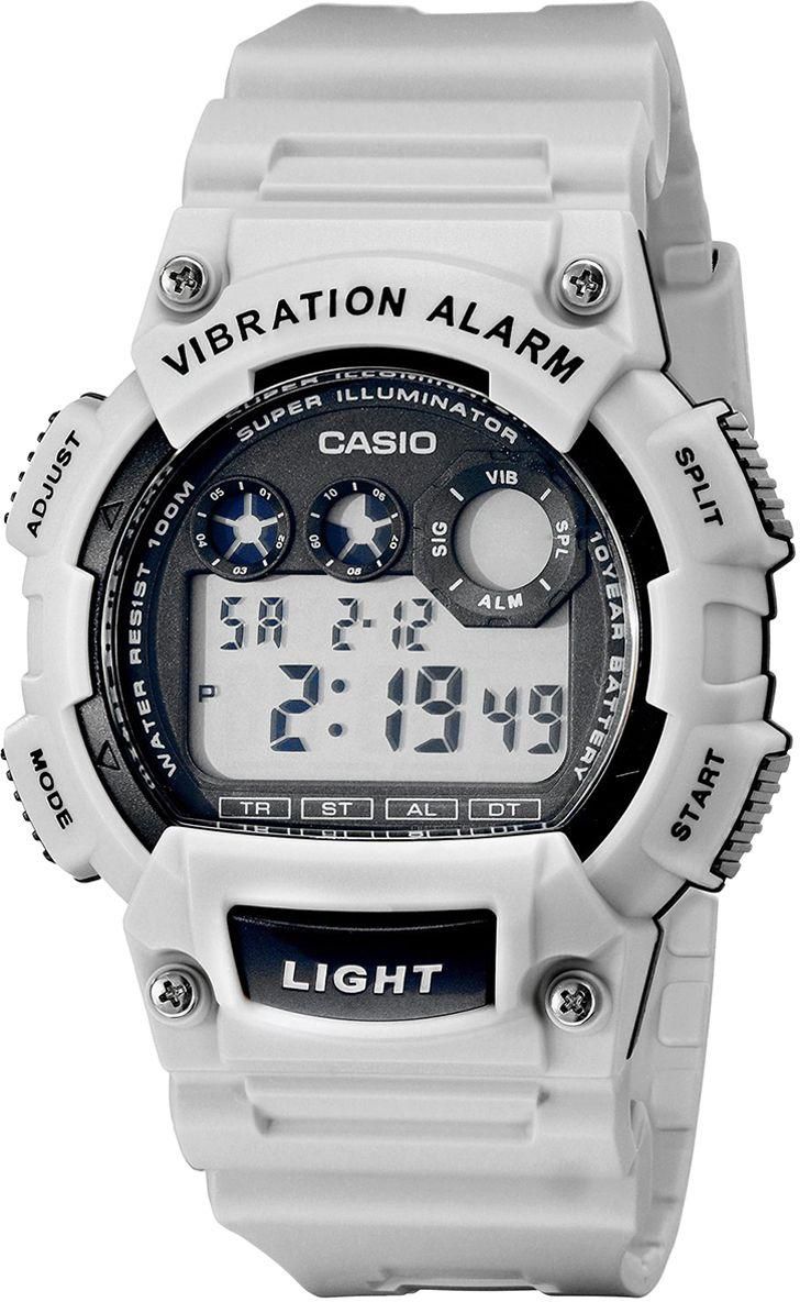 Casio Standard Men's Black Dial Resin Band Watch - W-735H-8A2V