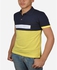 Marley Polo Shirt - Blue & Yellow