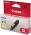 Canon CLI451Y Ink Cartridge XL Yellow