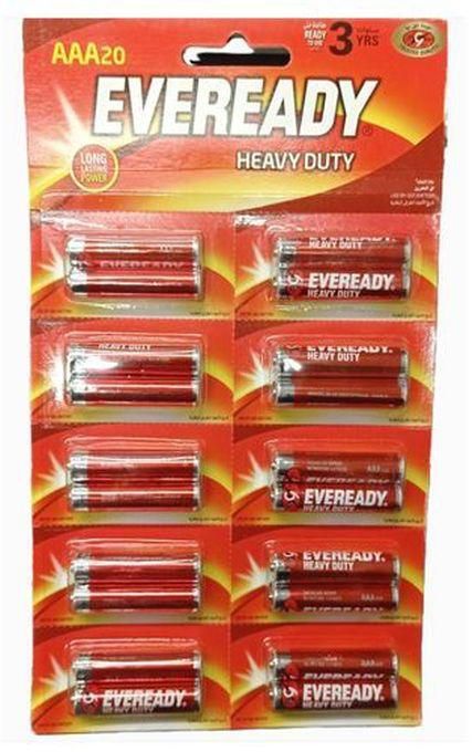 Eveready Heavy Duty Long Lasting AAA Batteries-20