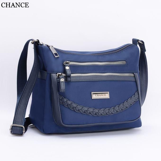 Chance Casual Crossbody Bag - Navy Blue