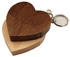 Wooden Box Usb Flash Drive 2.0 Pendrive 4gb 16gb 32gb 8gb Memory Stick Heart Shape Pen Drive Custom Logo Love Photography