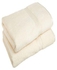 2 Set Of Medium Bath Towel - Cream