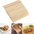 Bamboo BBQ Skewers 40cm x 4mm Natural Wood for Grilling Kebabs, Fruits, Cocktails, Chilled Fountains, Hotels and Snacks, 100pcs by Bokken